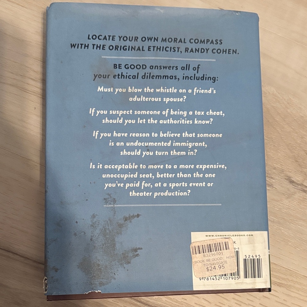 Be Good Book by Randy Cohen - Picture 2 of 3